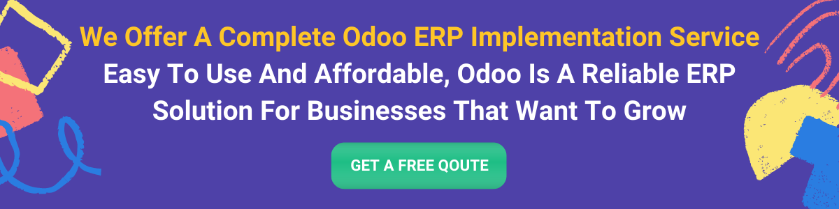 Odoo Customization Odoo Implementation Odoo Training Odoo ERP